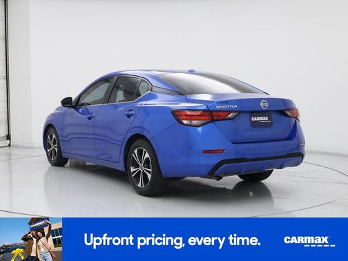 Blue 2022 Nissan Sentra SV