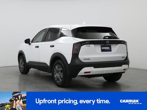 White 2025 Nissan Kicks S