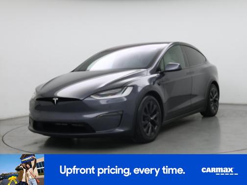 Gray 2022 Tesla Model X Plaid