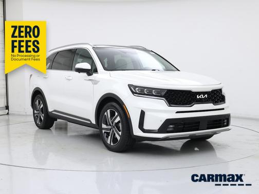 White 2022 Kia Sorento Plug-In Hybrid SX Prestige