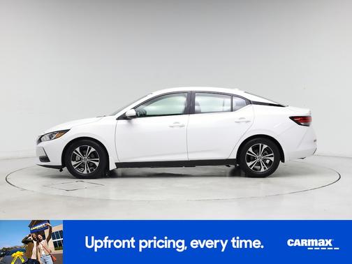 White 2021 Nissan Sentra SV