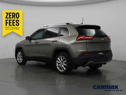 Gold 2017 Jeep Cherokee Limited