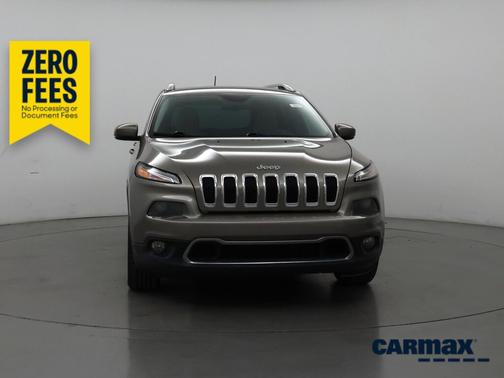 Gold 2017 Jeep Cherokee Limited