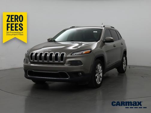 Gold 2017 Jeep Cherokee Limited