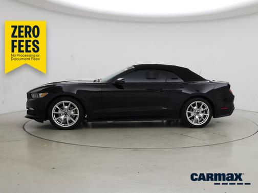 Black 2015 Ford Mustang Ecoboost Premium