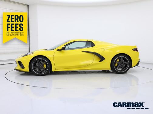 Yellow 2025 Chevrolet Corvette Stingray 2LT