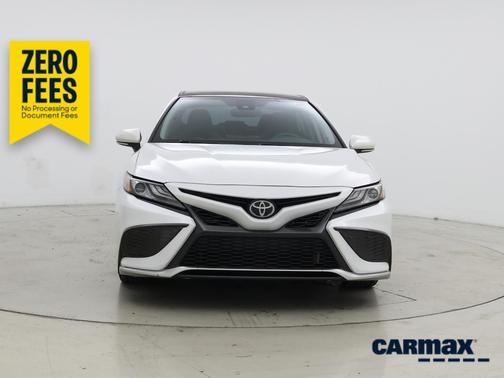 White 2021 Toyota Camry XSE
