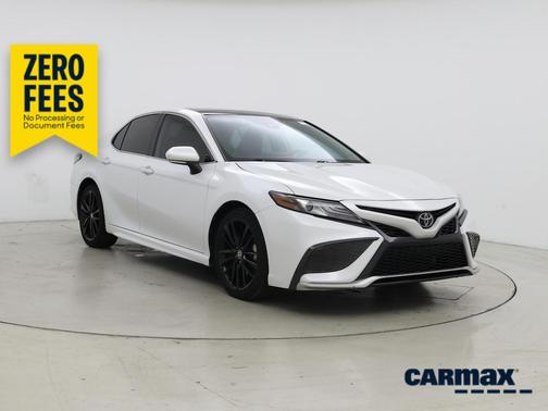 White 2021 Toyota Camry XSE