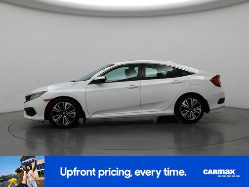 White 2016 Honda Civic EX-L