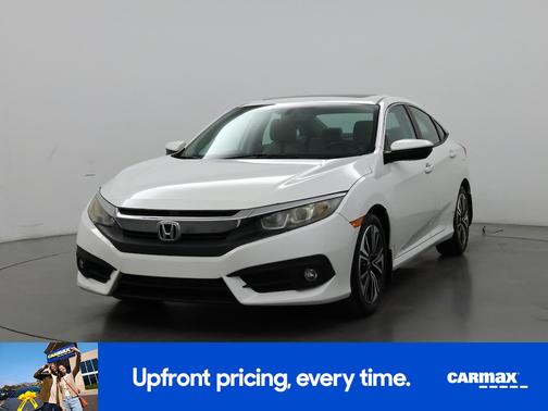 White 2016 Honda Civic EX-L