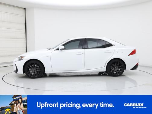 White 2019 Lexus IS 300 F-Sport