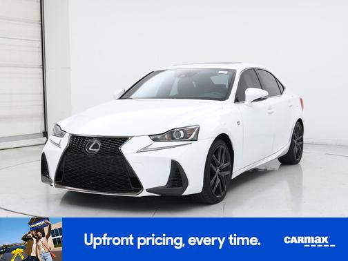White 2019 Lexus IS 300 F-Sport