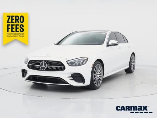 White 2022 Mercedes-Benz E-Class