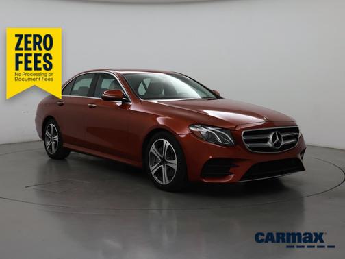 Red 2020 Mercedes-Benz E-Class