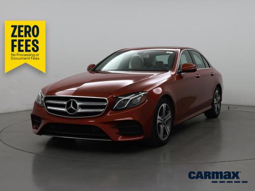 Red 2020 Mercedes-Benz E-Class