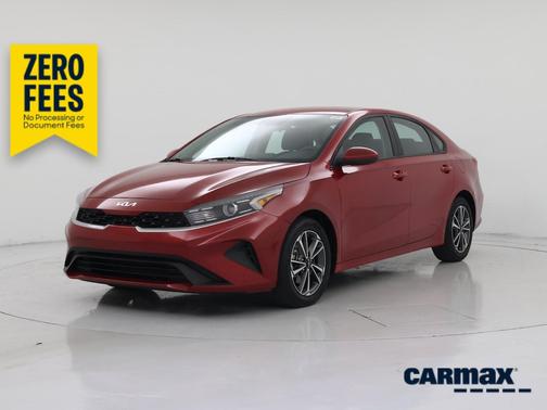 Red 2022 Kia Forte LXS