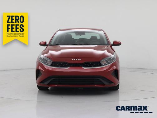 Red 2022 Kia Forte LXS
