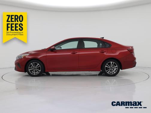 Red 2022 Kia Forte LXS