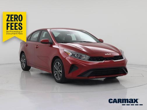Red 2022 Kia Forte LXS