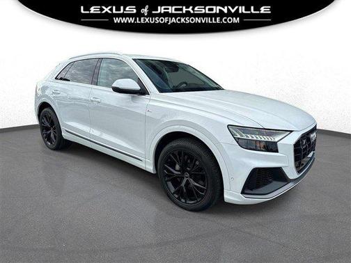 Carrara White 2023 Audi Q8 55 Premium Plus