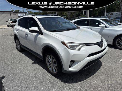 Blizzard Pearl 2017 Toyota RAV4 Limited