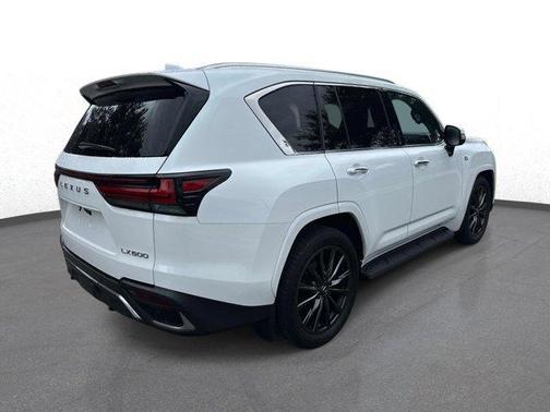 Ultra White 2025 Lexus LX 600 F SPORT