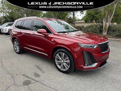 Radiant Red Tintcoat 2024 Cadillac XT6 Premium Luxury FWD