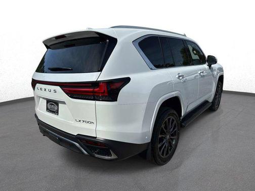Ultra White 2026 Lexus LX 700h F SPORT Handling