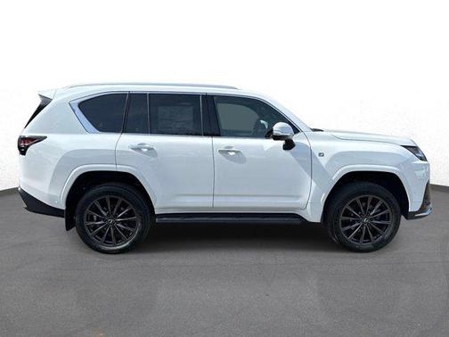 Ultra White 2026 Lexus LX 700h F SPORT Handling