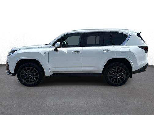 Ultra White 2026 Lexus LX 700h F SPORT Handling