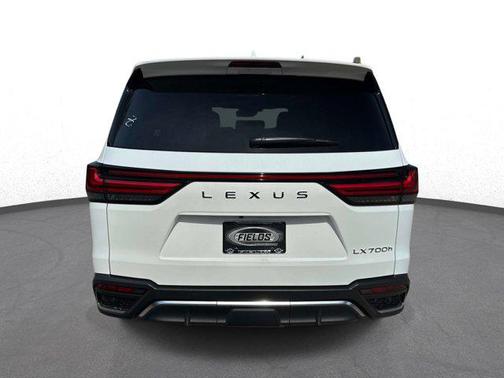 Ultra White 2026 Lexus LX 700h F SPORT Handling