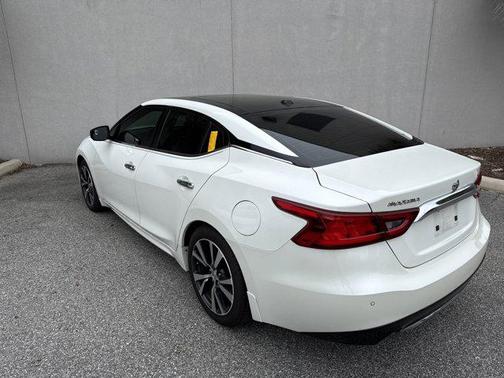 Pearl White 2017 Nissan Maxima 3.5 Platinum