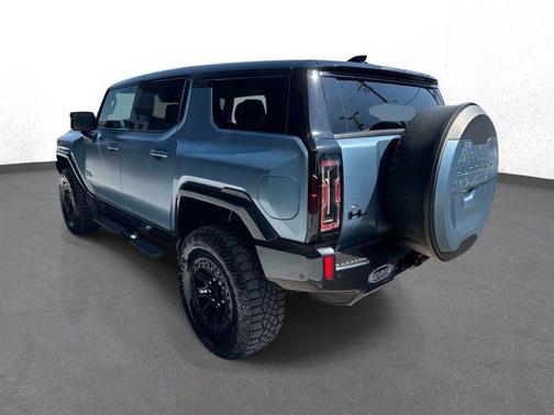 Neptune Blue Matte 2024 GMC HUMMER EV SUV 3X