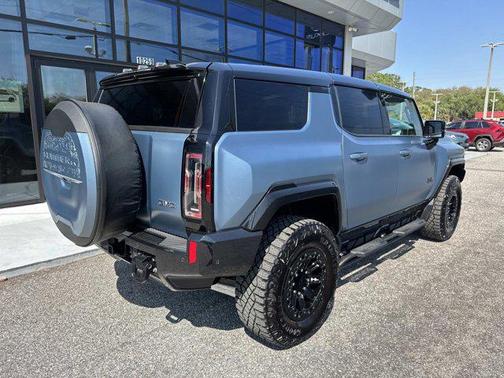 Neptune Blue Matte 2024 GMC HUMMER EV SUV 3X