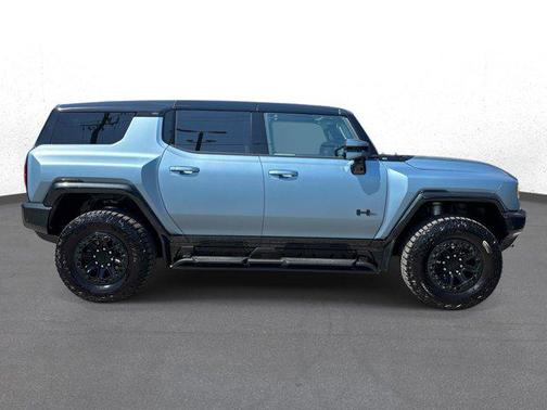 Neptune Blue Matte 2024 GMC HUMMER EV SUV 3X