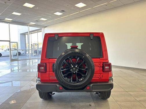Firecracker Red Clearcoat 2025 Jeep Wrangler 4xe Sahara
