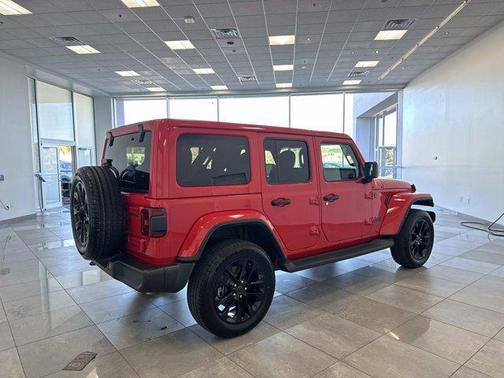 Firecracker Red Clearcoat 2025 Jeep Wrangler 4xe Sahara