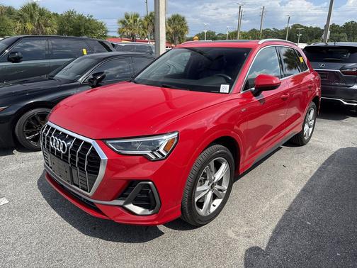 Tango Red Metallic 2019 Audi Q3 2.0T S line Premium Plus