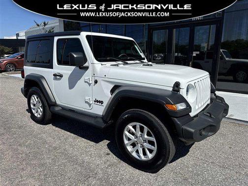 Bright White Clearcoat 2023 Jeep Wrangler Sport S