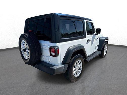Bright White Clearcoat 2023 Jeep Wrangler Sport S