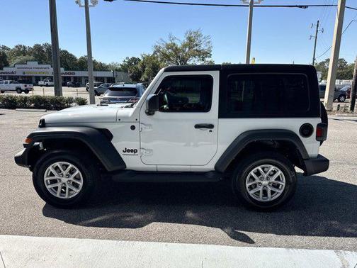 Bright White Clearcoat 2023 Jeep Wrangler Sport S