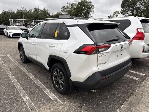 Wind Chill Pearl 2024 Toyota RAV4 Hybrid XLE Premium