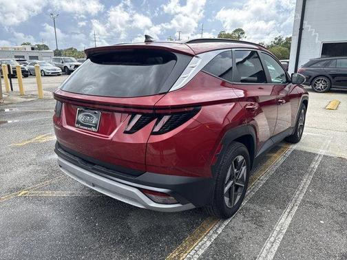 Ultimate Red 2025 Hyundai TUCSON SEL Convenience