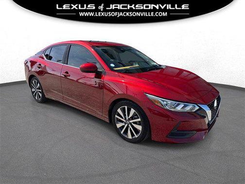 Scarlet Ember Tintcoat 2021 Nissan Sentra SV