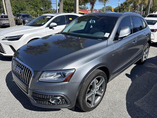 Monsoon Gray Metallic 2015 Audi Q5 3.0T Premium Plus
