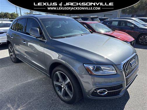 Monsoon Gray Metallic 2015 Audi Q5 3.0T Premium Plus