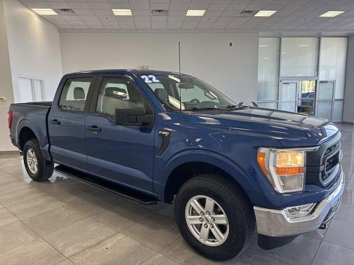 Atlas Blue Metallic 2022 Ford F-150 XL