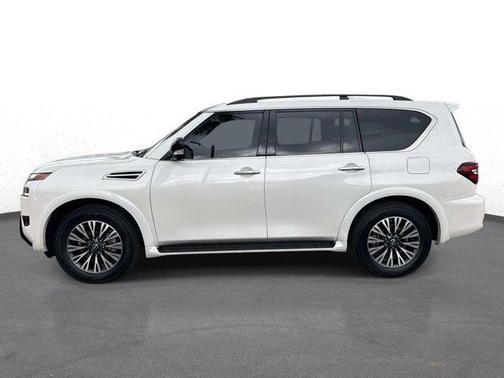 Aspen White Tricoat 2023 Nissan Armada SL 2WD