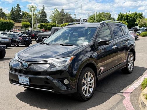 Black Sand Pearl 2016 Toyota RAV4 Hybrid Limited