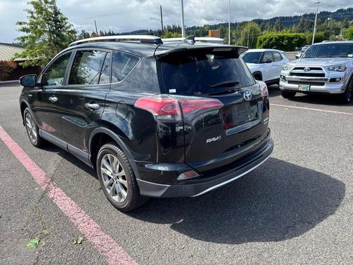 Black Sand Pearl 2016 Toyota RAV4 Hybrid Limited